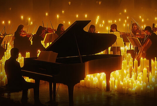 Оркестр CAGMO. Саундтреки Эйнауди при свечах