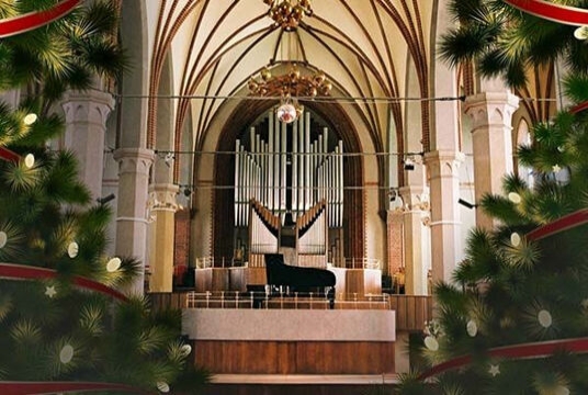 Музыка танцующего снега: орган, рояль, гобой и альт