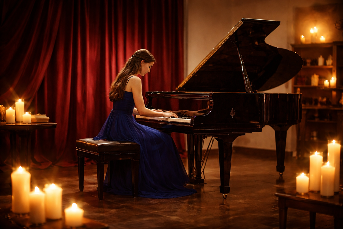 Шопен и романтики при свечах. Фортепьянный вечер