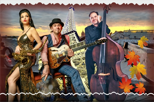 Золото Парижа. Jazz на крыше Невского. Трио Лады Поповой. Хиты в стиле джаз. Ретро вечеринка с фуршетом