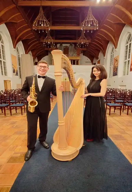 Рождественский фестиваль органной музыки. Романтический вечер при свечах с арфой, органом и саксофоном