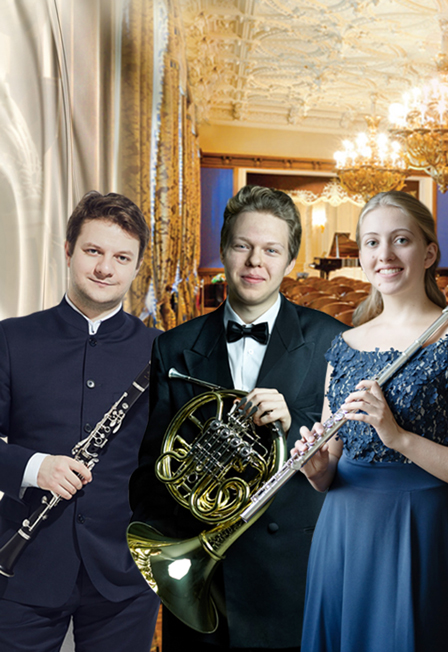 "Вечера в Английском зале". Флейта, кларнет и валторна