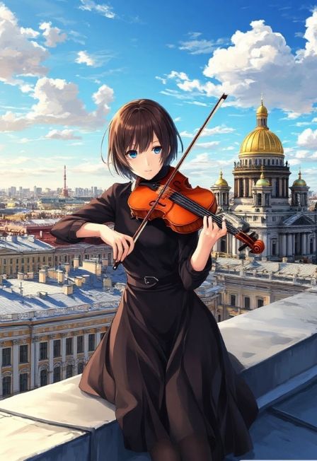 МУЗЫКА ИЗ ЯПОНСКОГО АНИМЕ и Disney. Концерт на крыше