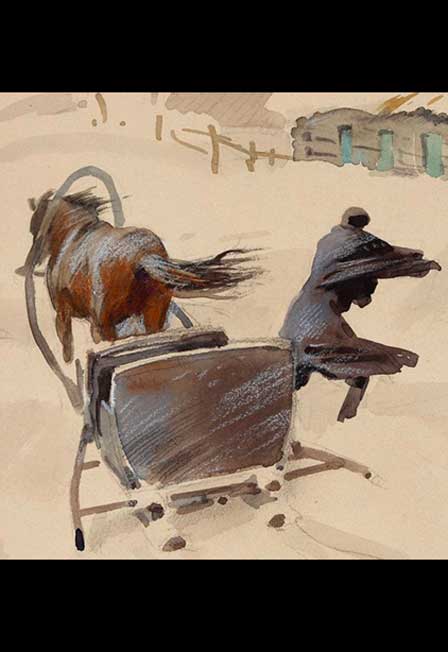 А. ПЕТРОВ "Пушкин", СВИРИДОВ "Метель"