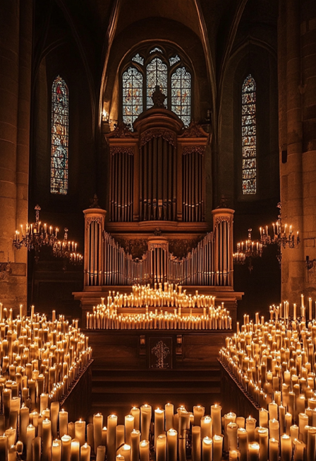 МАГИЯ СВЕЧЕЙ. «Орган при свечах. Рождественское барокко»