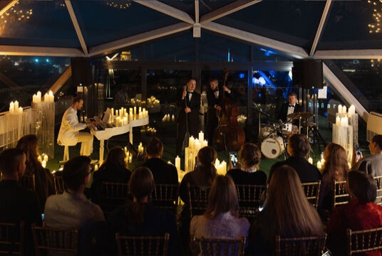 Магия свечей. Frank Sinatra. Джаз на крыше