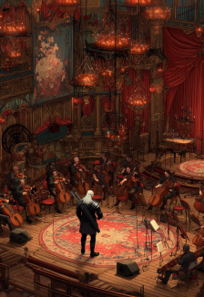 Симфония Ведьмак при свечах. Оркестр CAGMO