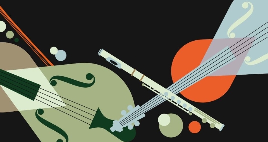 Музыка для флейты, скрипки и альта