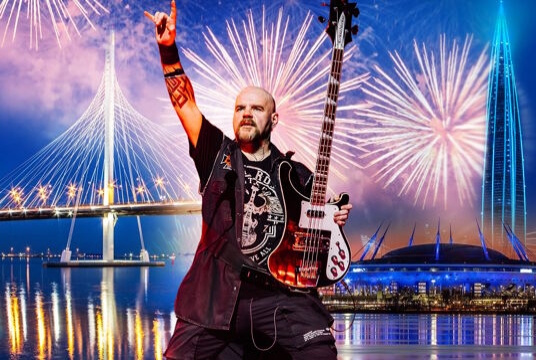 Николай Коршунов (гр. Крематорий) на Новогоднем теплоходе