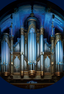 «Концерт для трех органов при свечах. Бах. Токката и фуга ре минор. Равель. Болеро. Бетховен. Ода к радости»