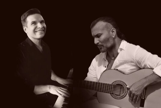 Джазовый концерт Вячеслава Быстрова (группа «Ундервуд», Москва) и Тоно Алькальде (Испания)