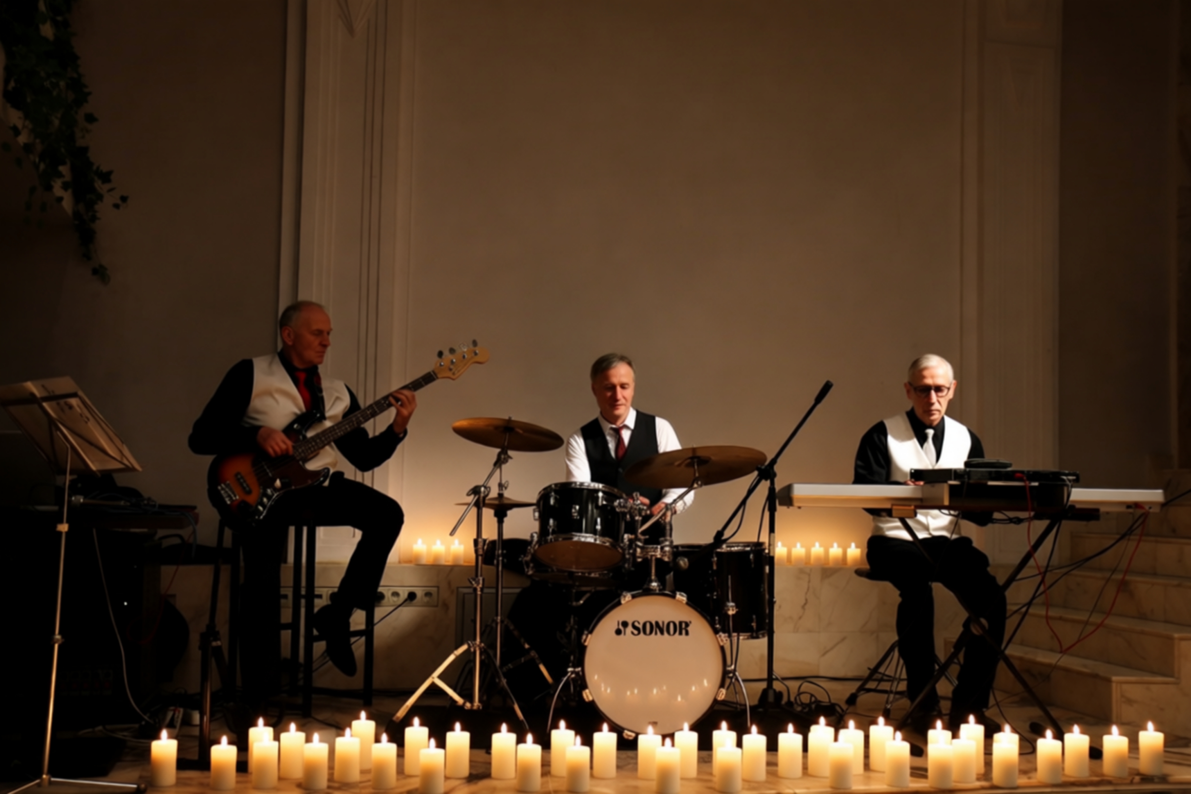 Мелодии советской и зарубежной эстрады при свечах и в ритмах джаза