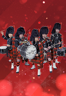 Большое Рождественское Шоу. Оркестр волынщиков City Pipes и ансамбль ирландского танца Celtic Wind