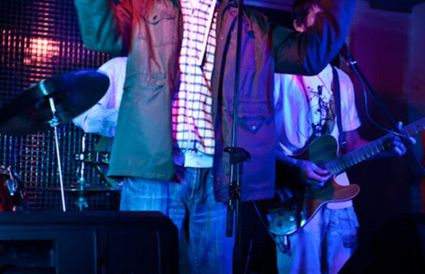 Большой концерт в баре "Вечно молодой" (07.08.09г.)