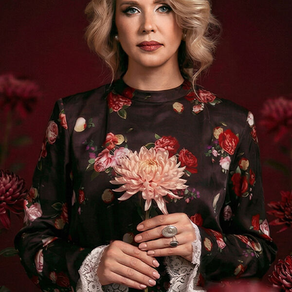 Олеся Евстигнеева Хризантемы в саду