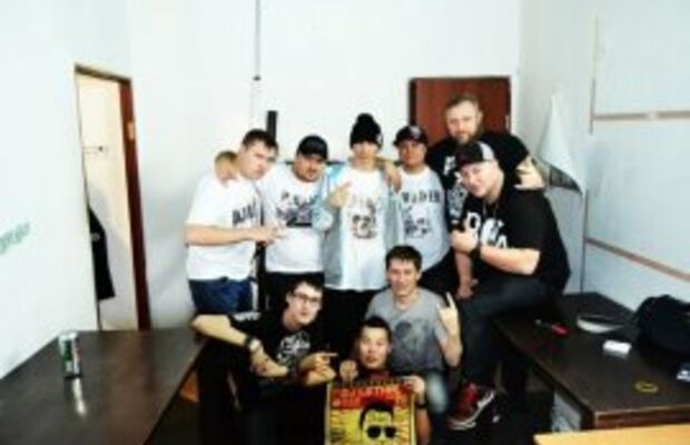 выступление группы P.W&DEE на концерте DJ LETHAL(House of pain,Limp bizkit)