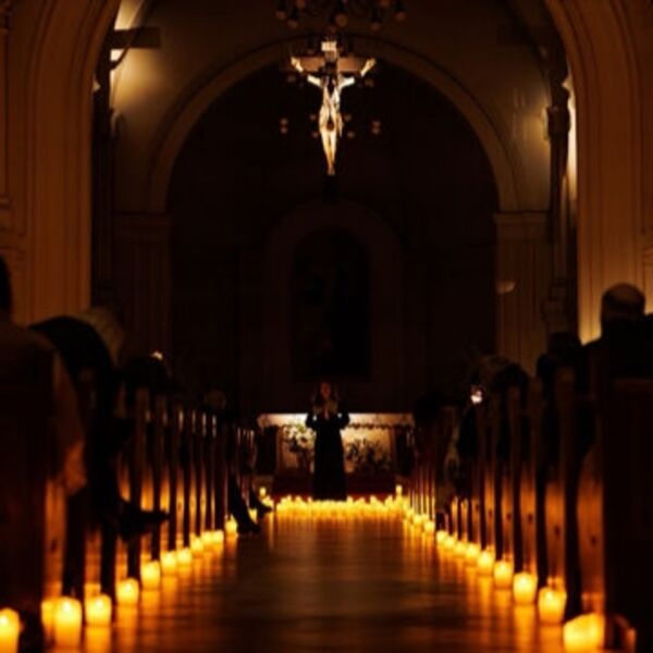 Иоганн Себастьян Бах в сиянии свечей