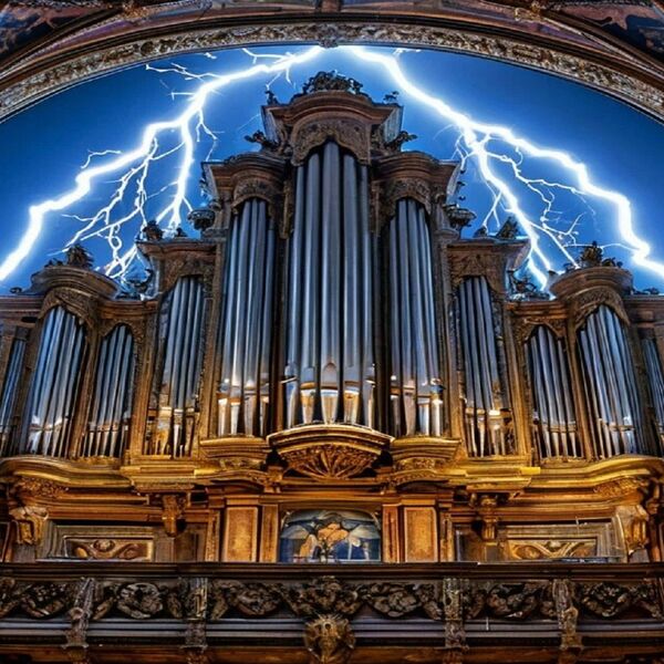 Рок-хиты на органе при свечах