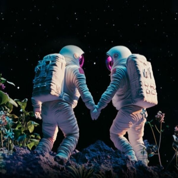 Space jazz. Love is