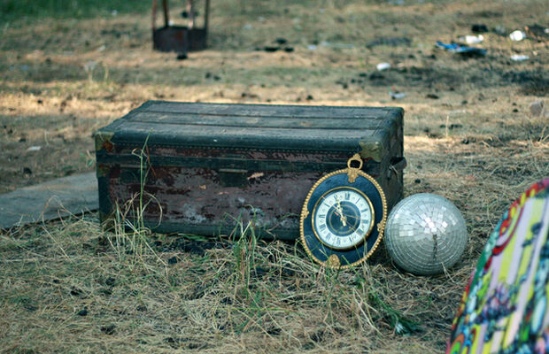 Съемки клипа "Дай мне уйти сейчас..."
