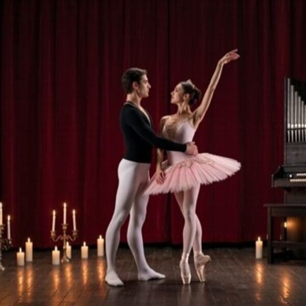 Балет и орган при свечах. Белое адажио («Лебединое озеро»), Сен-Санс «Лебедь