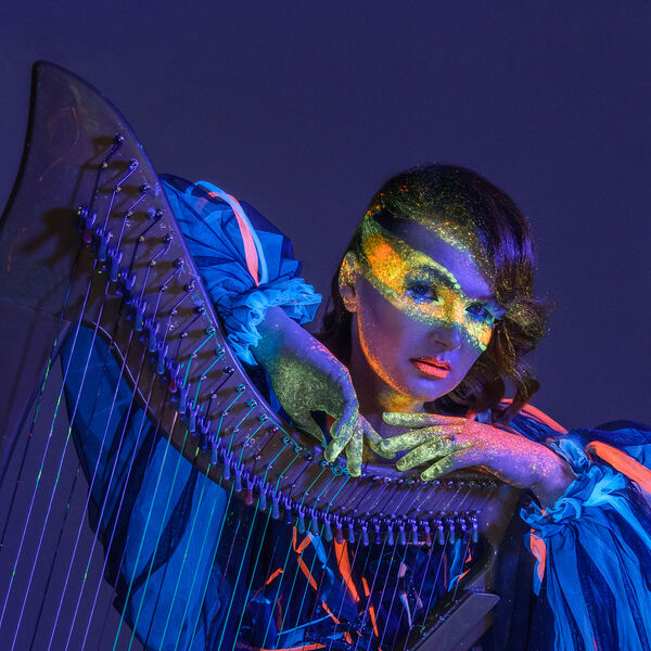 Арфа в темноте. Концерт под звёздами