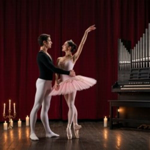 Балет и орган при свечах. Белое адажио («Лебединое озеро»), Сен-Санс «Лебедь»