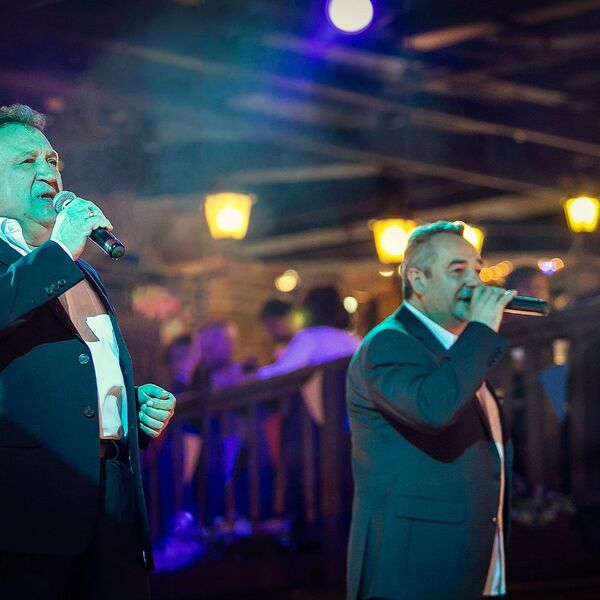 Анатолий Полотно и Федя Карманов