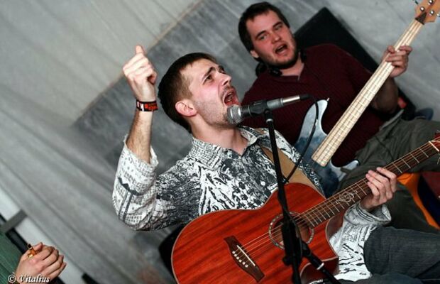 концерт Кривоструй в клубе "куб"