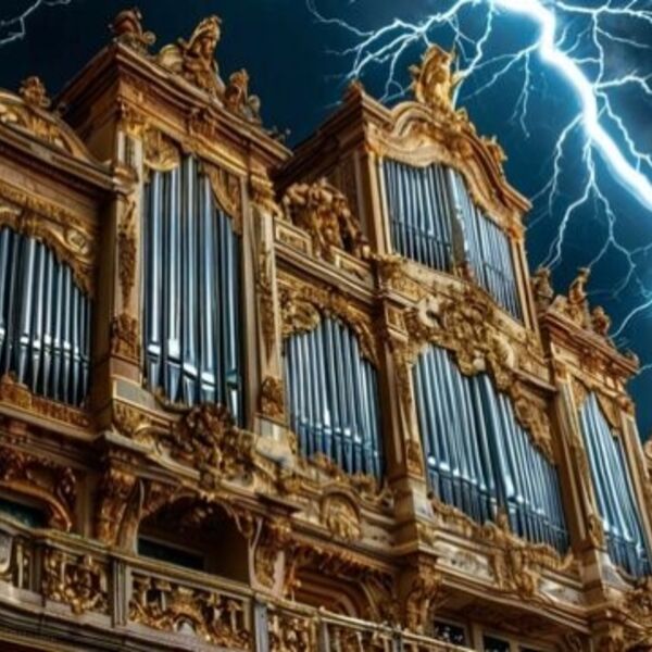 Рок-хиты на органе при свечах