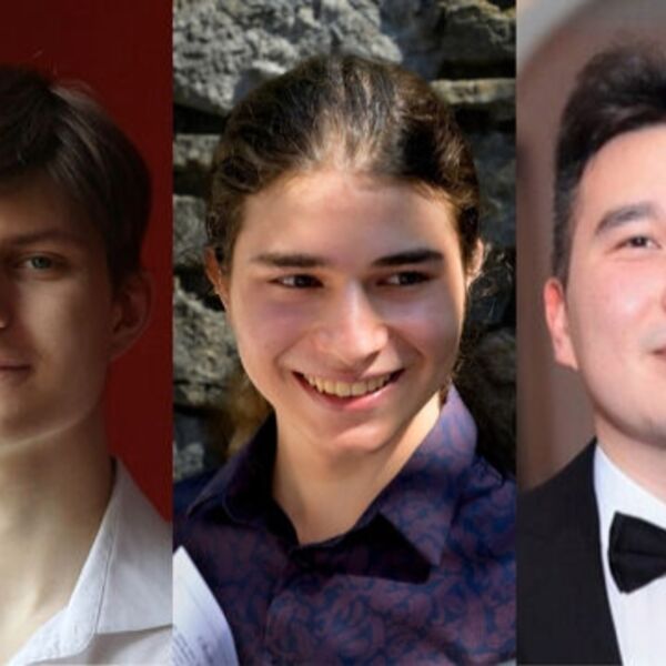 Рождественский гала-концерт лауреатов (фортепиано): И. Чепкин, К. Шоломицкий, Б. Ракымов