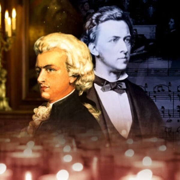 Моцарт и Шопен при свечах