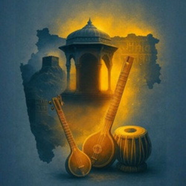 Магия индийской раги при свечах