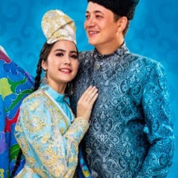 Голубая шаль. Зәңгәр шәл