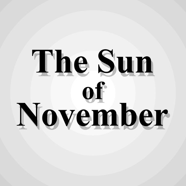 The Sun of November - Autumn Live 31.10.2016 & Nashe Live 30.11.17.