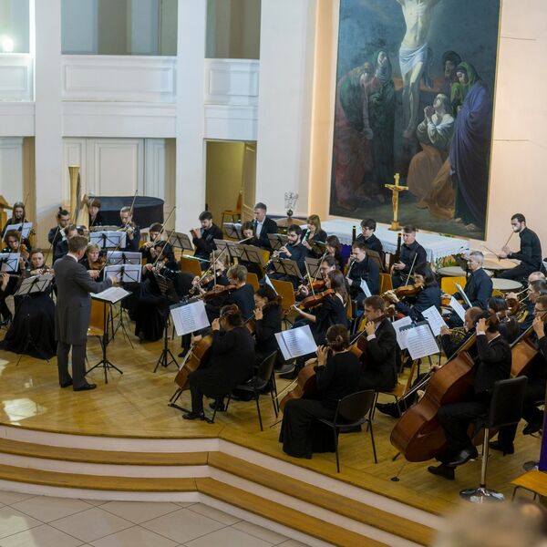 Моцарт. Орган с симфоническим оркестром