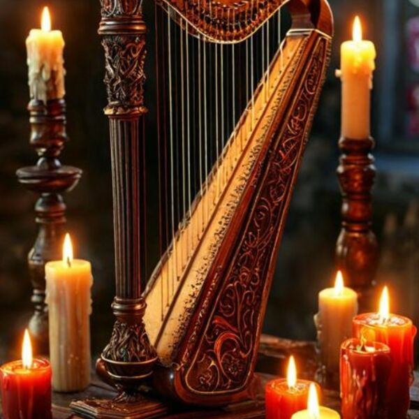 КЕЛЬТСКИЕ АРФЫ и ОРГАН ПРИ СВЕЧАХ. Органный концерт