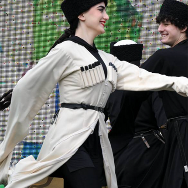 Отчетный концерт ансамбля кавказского танца Роква