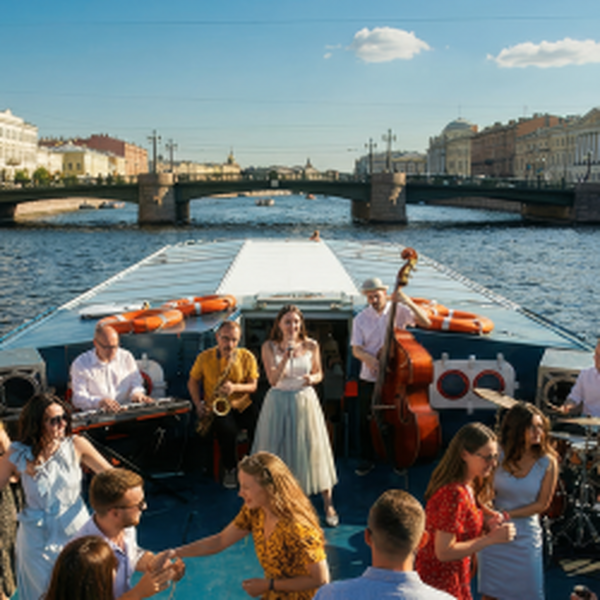 Музыкальный рейс «Плыви со звуком» по каналам Петербурга