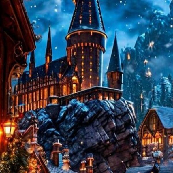 Театральный орган в усадьбе. Гарри Поттер