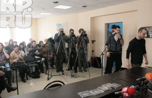 Пресс-конференция  в г. Владимир