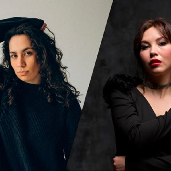 Юлия Дьячковская (вокал) и Анастасия Шпилёва (клавишные)