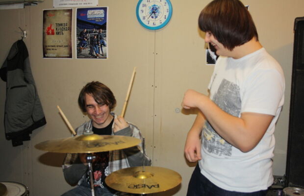 С репетиции