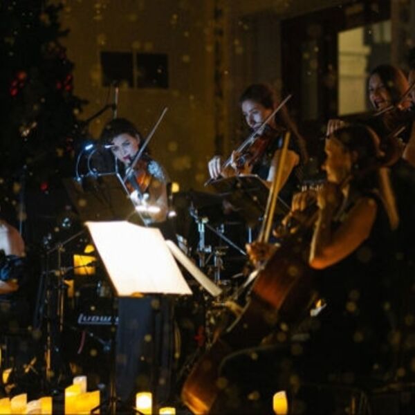 Волшебный свет Нового года. Lumisfera и 3000 свечей