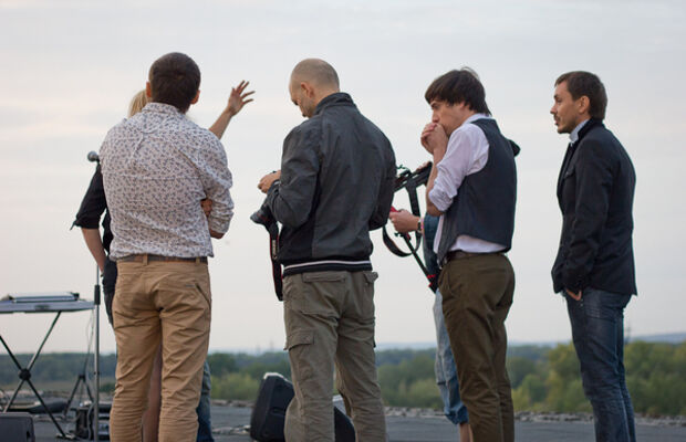 Longafotoотчёт со съёмок промовидео