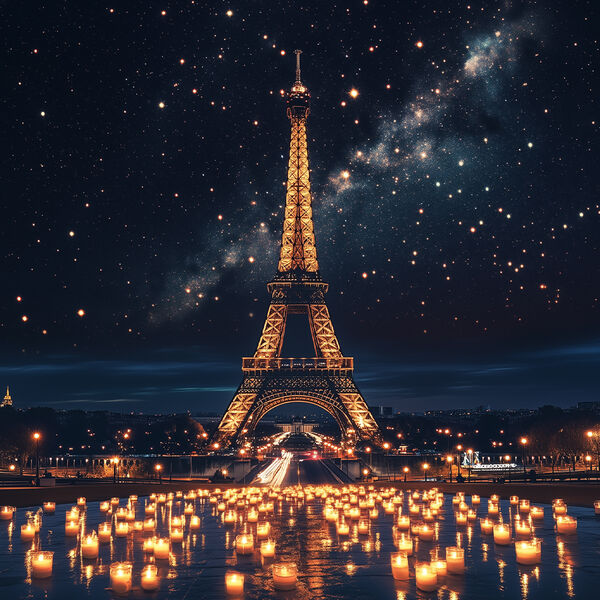 Концерт при свечах. Под звездным небом Парижа