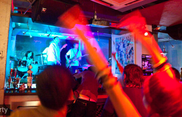 Большой концерт в баре "Вечно молодой" (07.08.09г.)