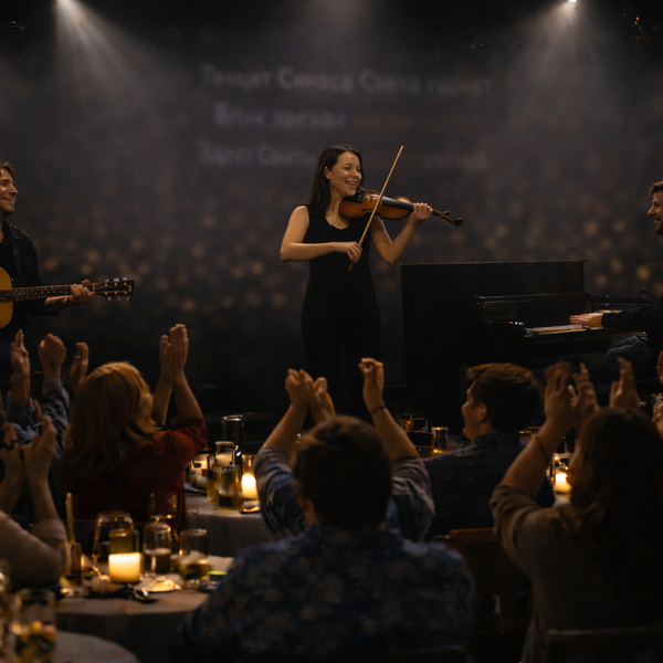 Хоровое караоке с живой музыкой