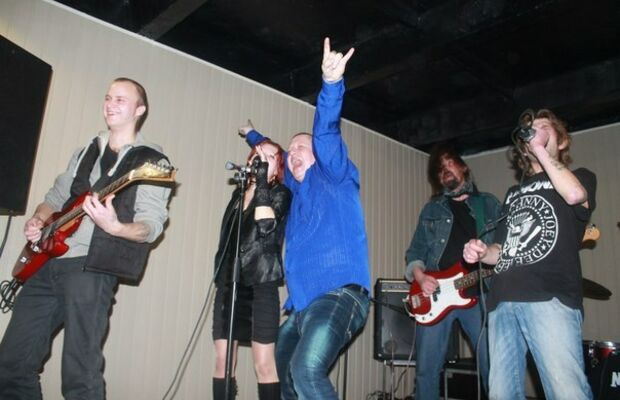 Ночная трость выступление в клубе FREEDOM 14.12.2013