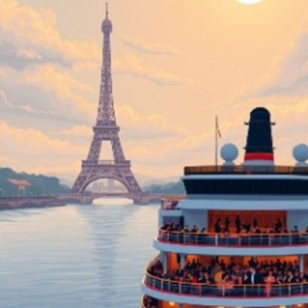 Концерт на корабле «Под небом Парижа»